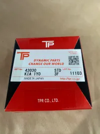 Поршневые кольца PICANTO 3CYL