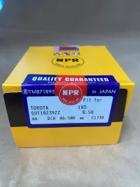 Поршневые кольца 1VD-FTV