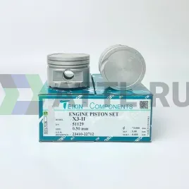 Комплект поршней G4EA/X3-II d71,5+0.50 1,5-1,5-3
