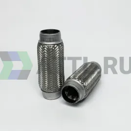 Гофра глушителя трехслойная 48*190