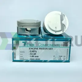 Комплект поршней G4FA d77+1.00 1,2-1,2-2