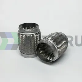 Гофра глушителя трехслойная 89*152