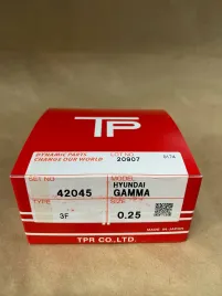 Поршневые кольца GAMMA 1.4/1.6