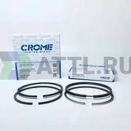 Комплект поршневых колец на 1 цил. STD YAMZ (4 кольца)