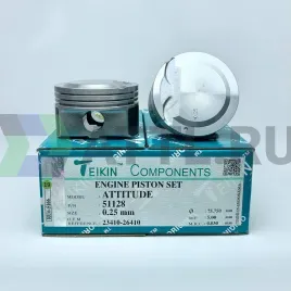 Комплект поршней G4EE d75,5+0.25 1,2-1,2-2