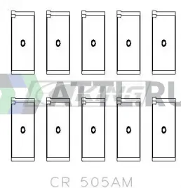 Вкладыши шатунные STD