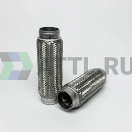 Гофра глушителя трехслойная 51*230