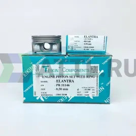 Комплект поршней с кольцами ELANTRA