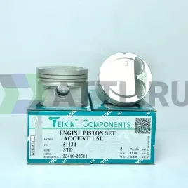 Комплект поршней ACCENT 1.5L d75,5 STD 1,2-1,5-3