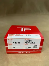 Поршневые кольца ALPHA 1.6