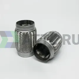 Гофра глушителя трехслойная 76*152