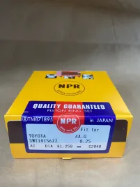 Поршневые кольца 4A-FE