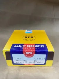 Поршневые кольца 4A-GEU