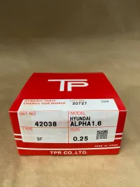 Поршневые кольца ALPHA 1.6