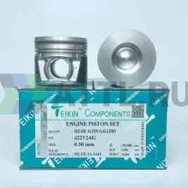 Комплект поршней MZ-DE усиленный+охлаждение d93+0.50 2-1,5-2