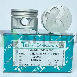 Комплект поршней 5L усиленный+охлаждение d99,5+0.50 2HK-1,5-4