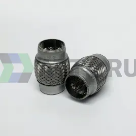 Гофра глушителя трехслойная 48*100