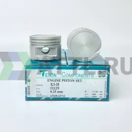 Комплект поршней G4EA/X3-II d71,5+0.25 1,5-1,5-3