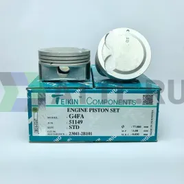 Комплект поршней G4FA d77 STD 1,2-1,2-2
