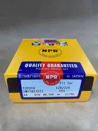 Поршневые кольца 1ZR-FE