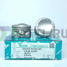 Комплект поршней CDAB усиленный d82,51+0.50 1,2-1,2-2