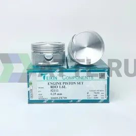 Комплект поршней S6D 1.6 d78+0.25 1,2-1,2-2,5