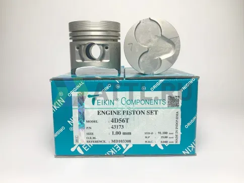 Комплект поршней 4D56T d91,1+1.00 2,5HK-2HK-4 фото 1