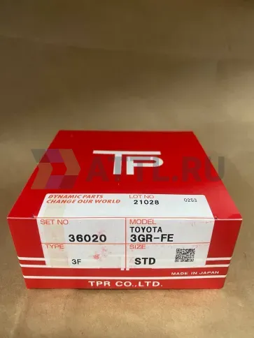 Поршневые кольца 3GR-FE фото 1