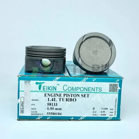 Комплект поршней 1.4L TURBO d72,5+0.50 1,2-1,2-2 фото 1