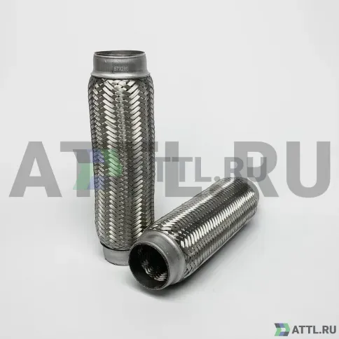 Гофра глушителя трехслойная 57*280 фото 2