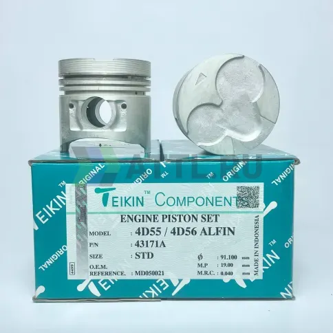 Комплект поршней 4D56 усиленный d91,1 STD 2,5-2-4 фото 1