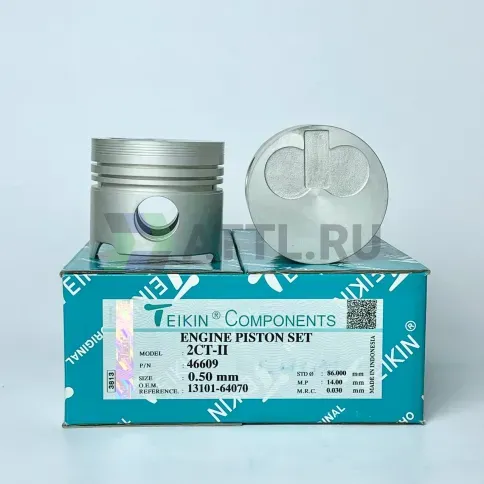 Комплект поршней 2CT-II d86+0.50 2HK-2-4 фото 1