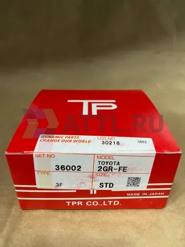Поршневые кольца 2GR-FE фото 1