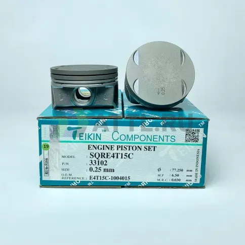 Комплект поршней SQRE4T15 d77+0.25 1,2-1-1,5 фото 1