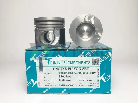 Комплект поршней D4CB CRDI усиленный+охлаждение d91+0.50 2,5HK-2-3 фото 1