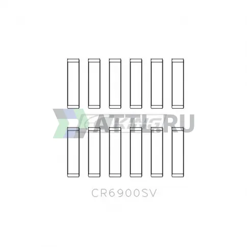 Вкладыши шатунные STD EXF 3.0L фото 2