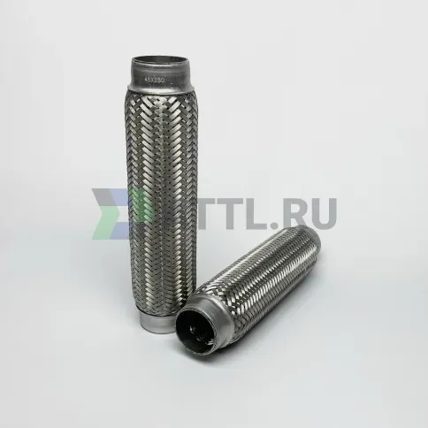 Гофра глушителя трехслойная 45*280 фото 1