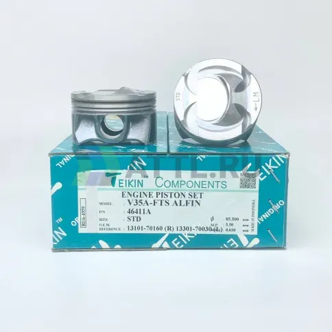 Комплект поршней V35A-FTS усиленный d85,5 STD 1,2-1,2-2 фото 1