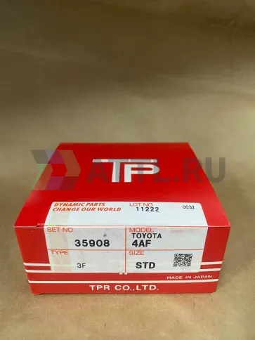 Поршневые кольца 4A-F фото 1
