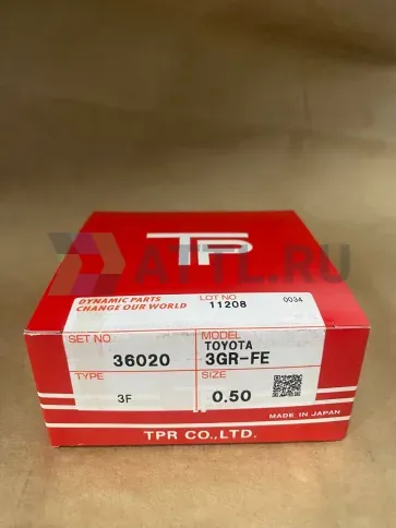 Поршневые кольца 3GR-FE фото 1