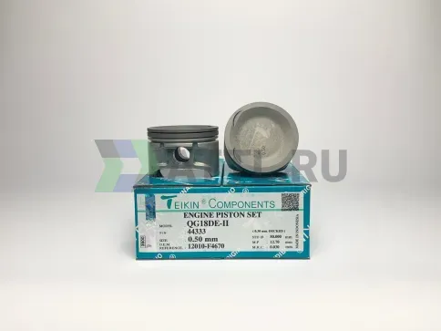 Комплект поршней QG18DE-II d80+0.50 1,2-1,2-2,5 фото 1