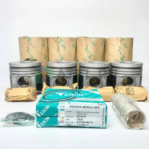 Комплект поршней + гильзы + кольца 4HK1-TC-II d115 STD 3HK-2,5-4 фото 1