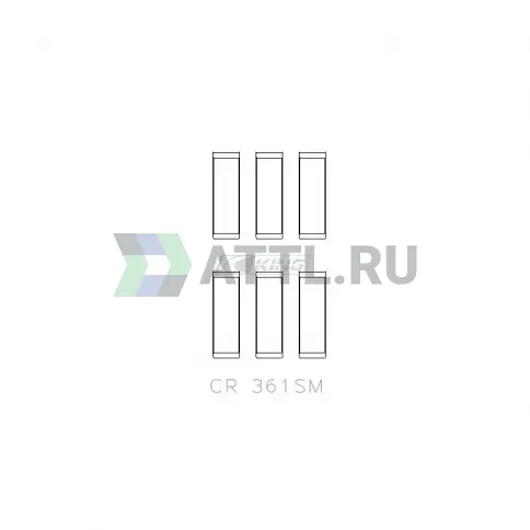 Вкладыши шатунные STD фото 2
