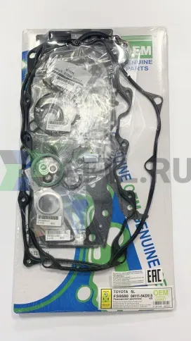 Ремкомплект двигателя 5L,5L-E (FS9580-S) фото 2