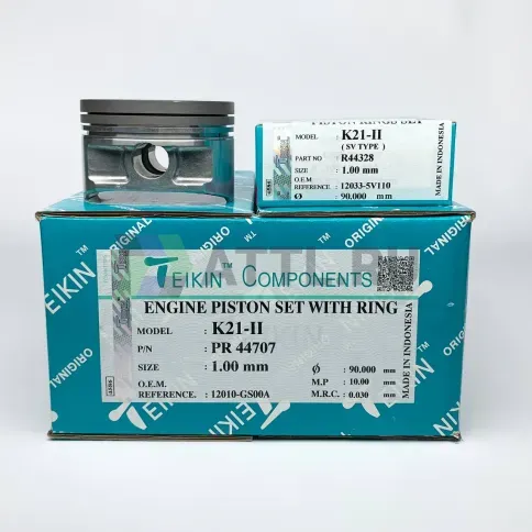 Комплект поршней с кольцами K21-II d89+1.00 1,2-1,2-2,5 фото 1