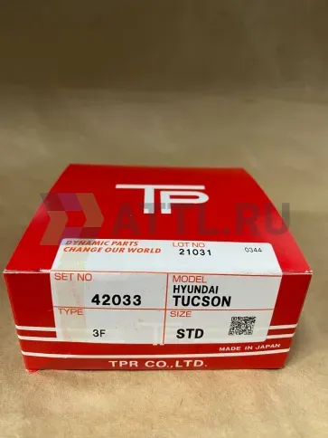 Поршневые кольца G4GC/G4GF (TUCSON) фото 1