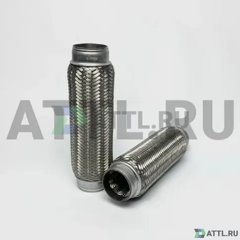Гофра глушителя трехслойная 51*254 фото 2