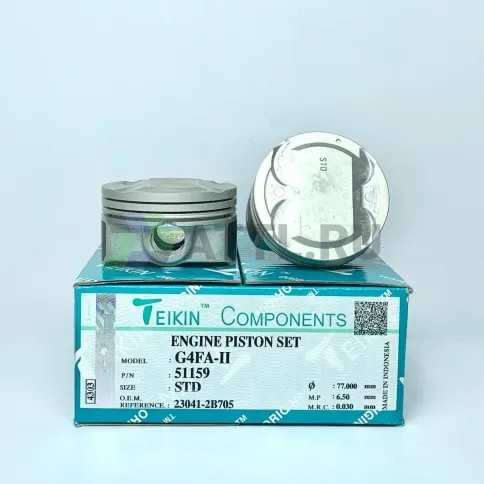 Комплект поршней G4FA-II d77 STD 1,2-1,2-2 фото 1