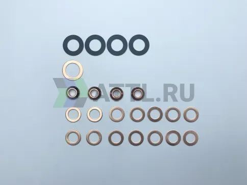 Комплект шайб топливной форсунки  фото 1