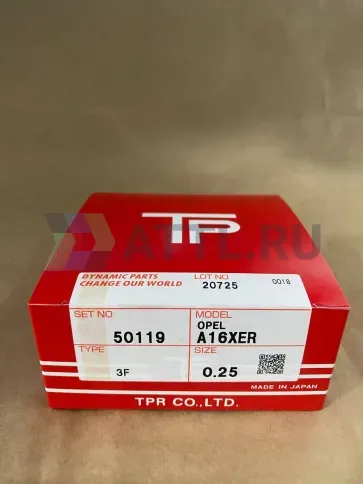 Поршневые кольца A16XER фото 1